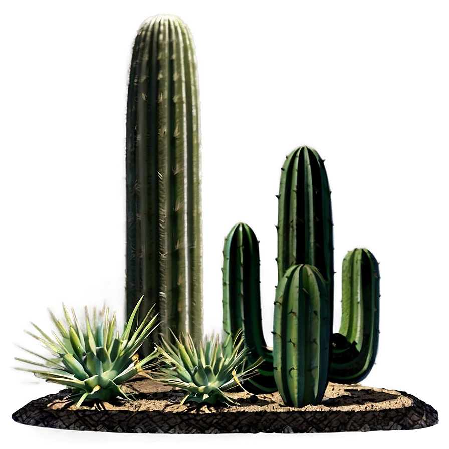 Cactus Arrangement Png Okc30 PNG Image