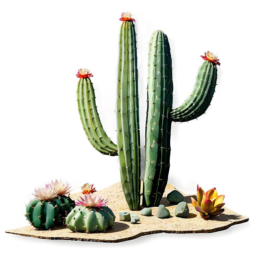 Cactus Collection Png Rdm PNG Image