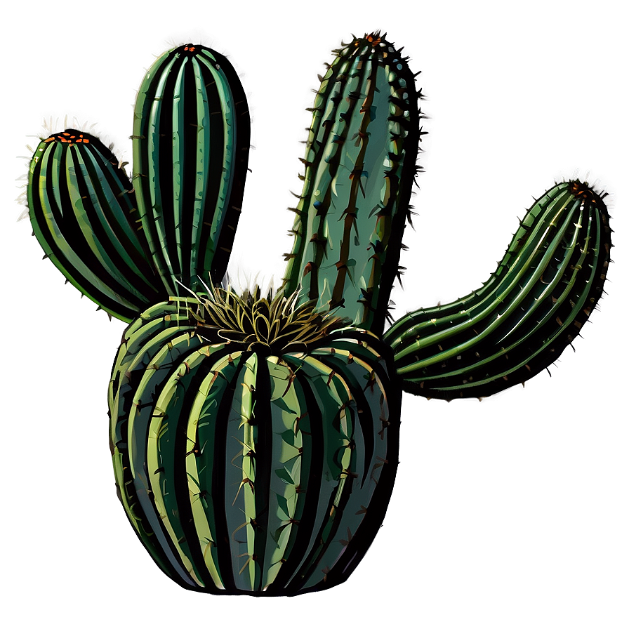 Cactus Drawing Png 68 PNG Image