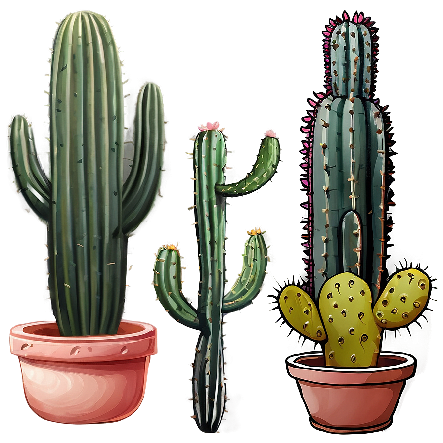 Cactus Garden Png 19 PNG Image