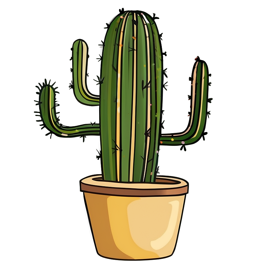 Cactus Illustration Png 56 PNG Image