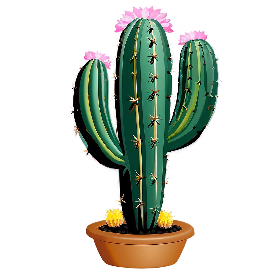 Cactus Outline Png 29 PNG Image