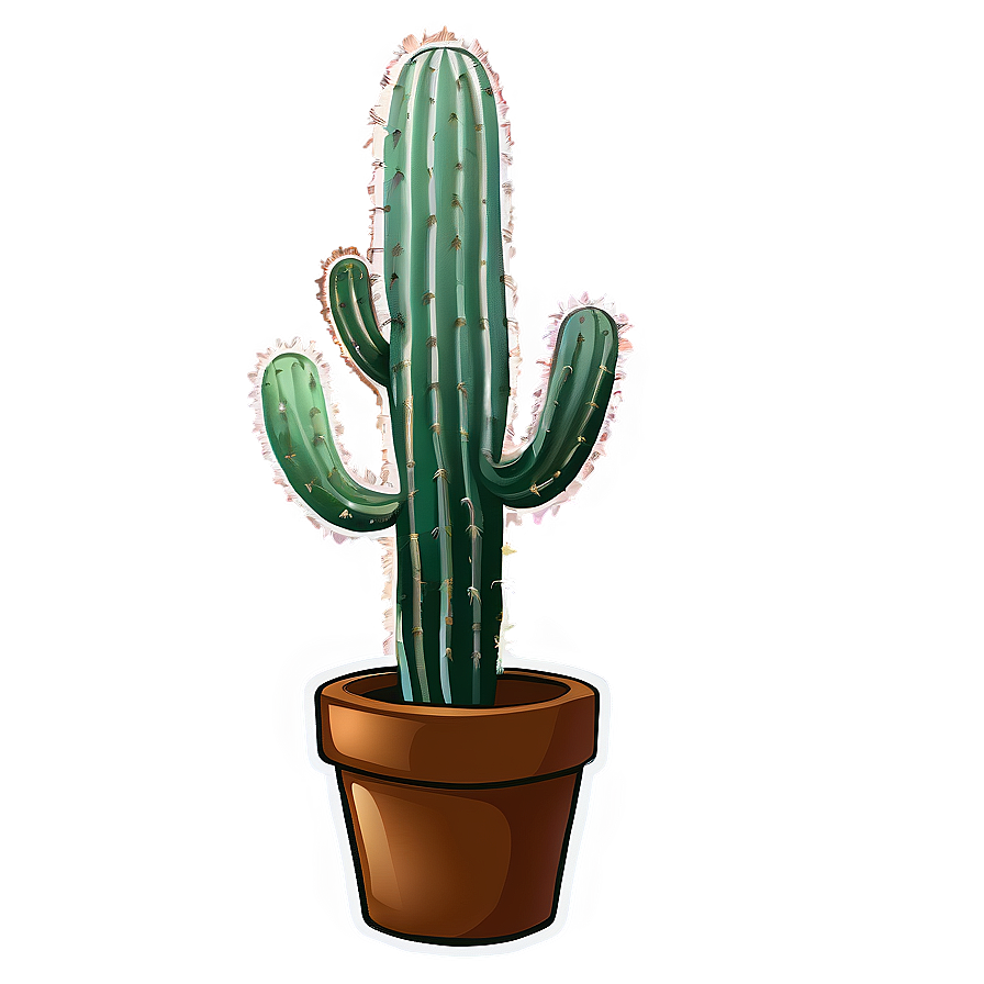 Cactus Theme Png Luq PNG Image