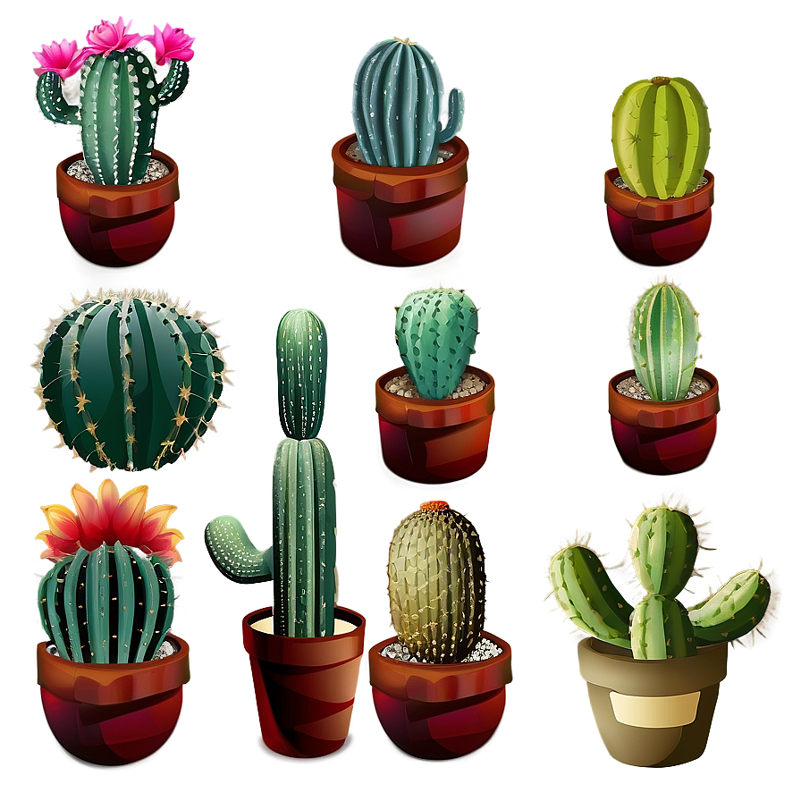 Cactus Variety Png 11 PNG Image