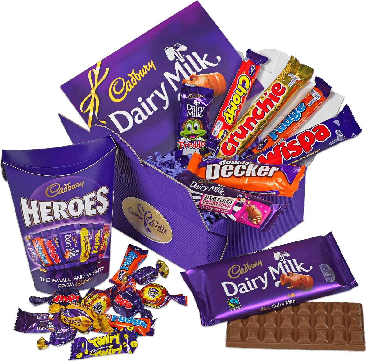 Cadbury Chocolate Selection Pack PNG Image