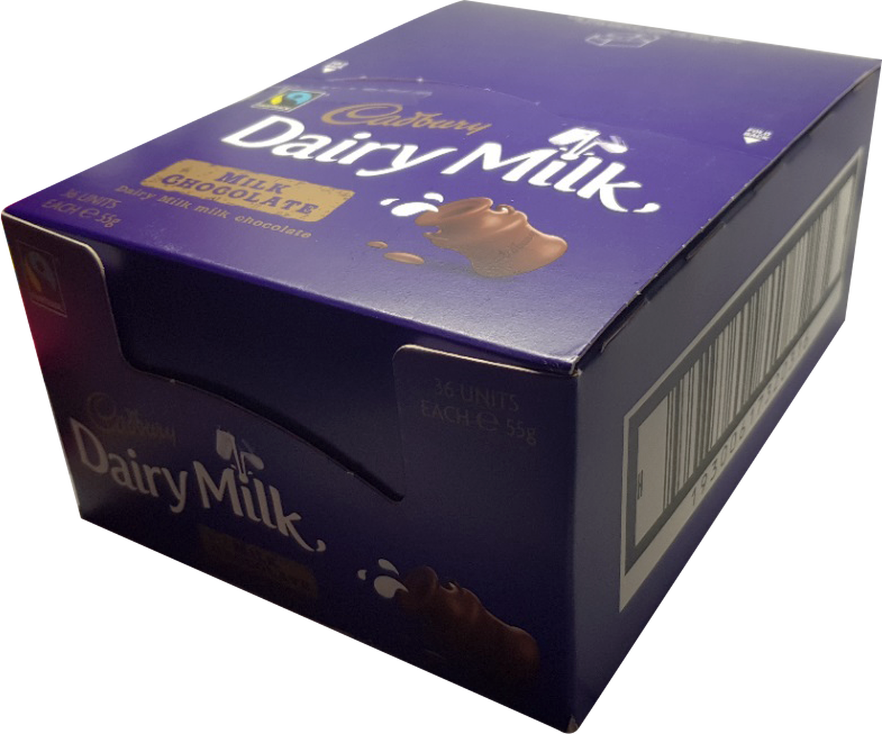 Cadbury Dairy Milk Chocolate Box PNG Image