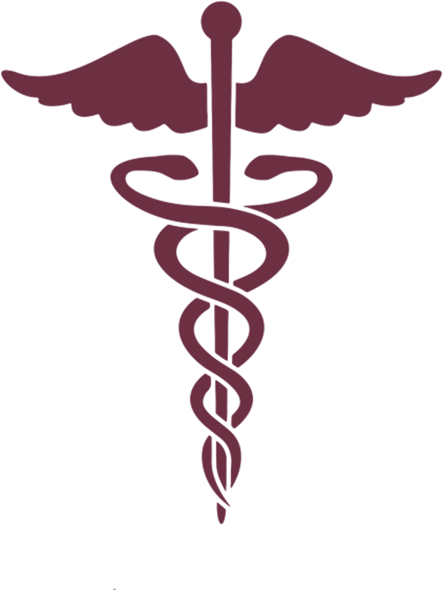 Caduceus Medical Symbol Graphic PNG Image