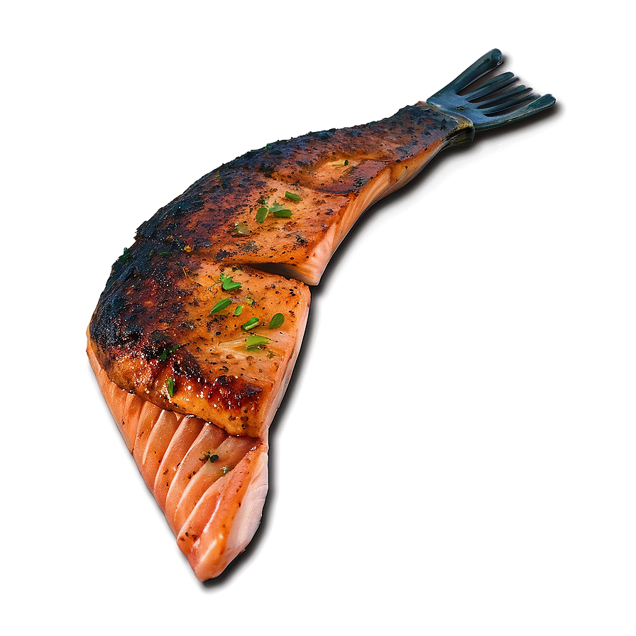 Cajun Blackened Salmon Png 05242024 PNG Image