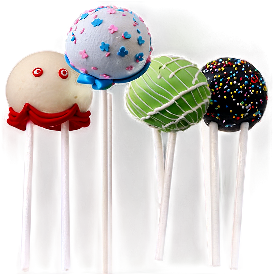 Cake Pops A PNG Image