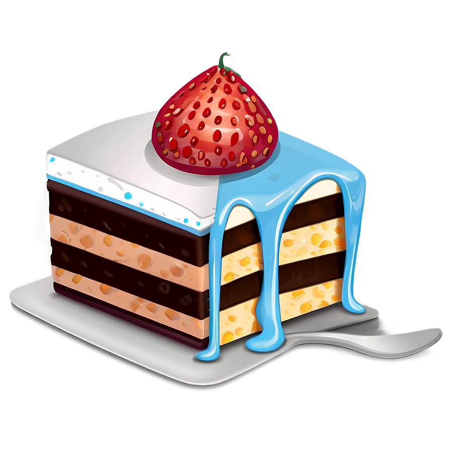 Cake Slice Png Acw PNG Image