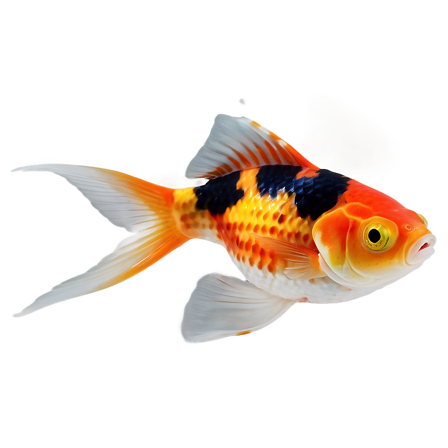 Calico Goldfish Png Irb72 PNG Image