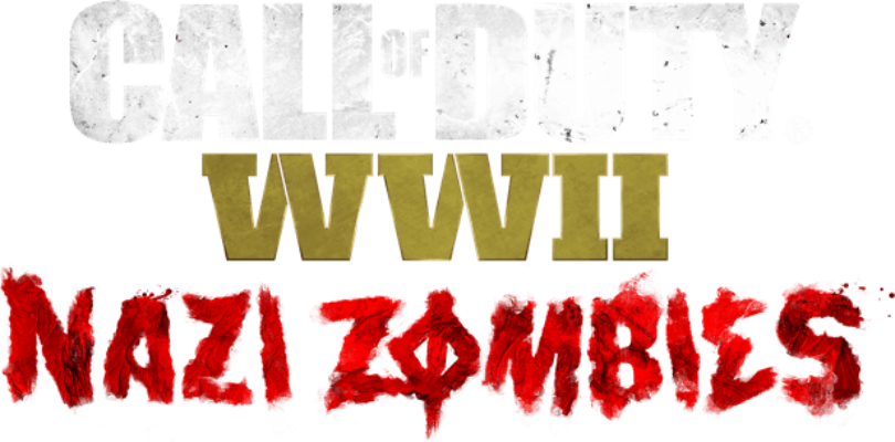 Call_of_ Duty_ W W I I_ Nazi_ Zombies_ Logo PNG Image