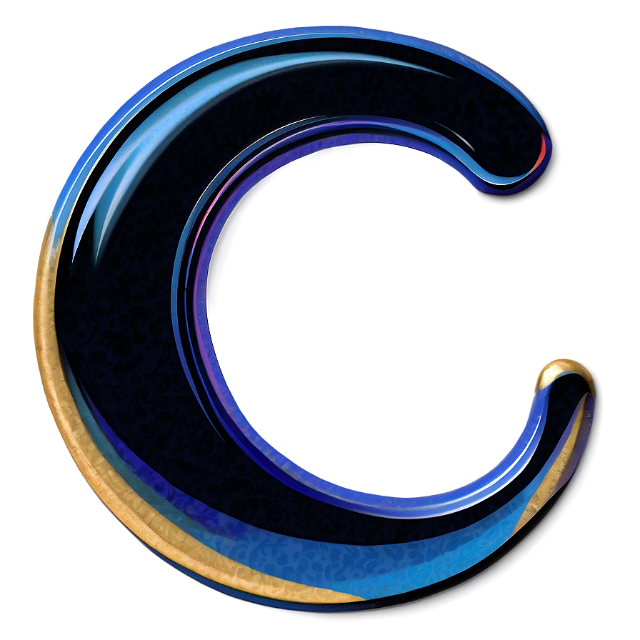 Calligraphy Letter C Png Csy52 PNG Image