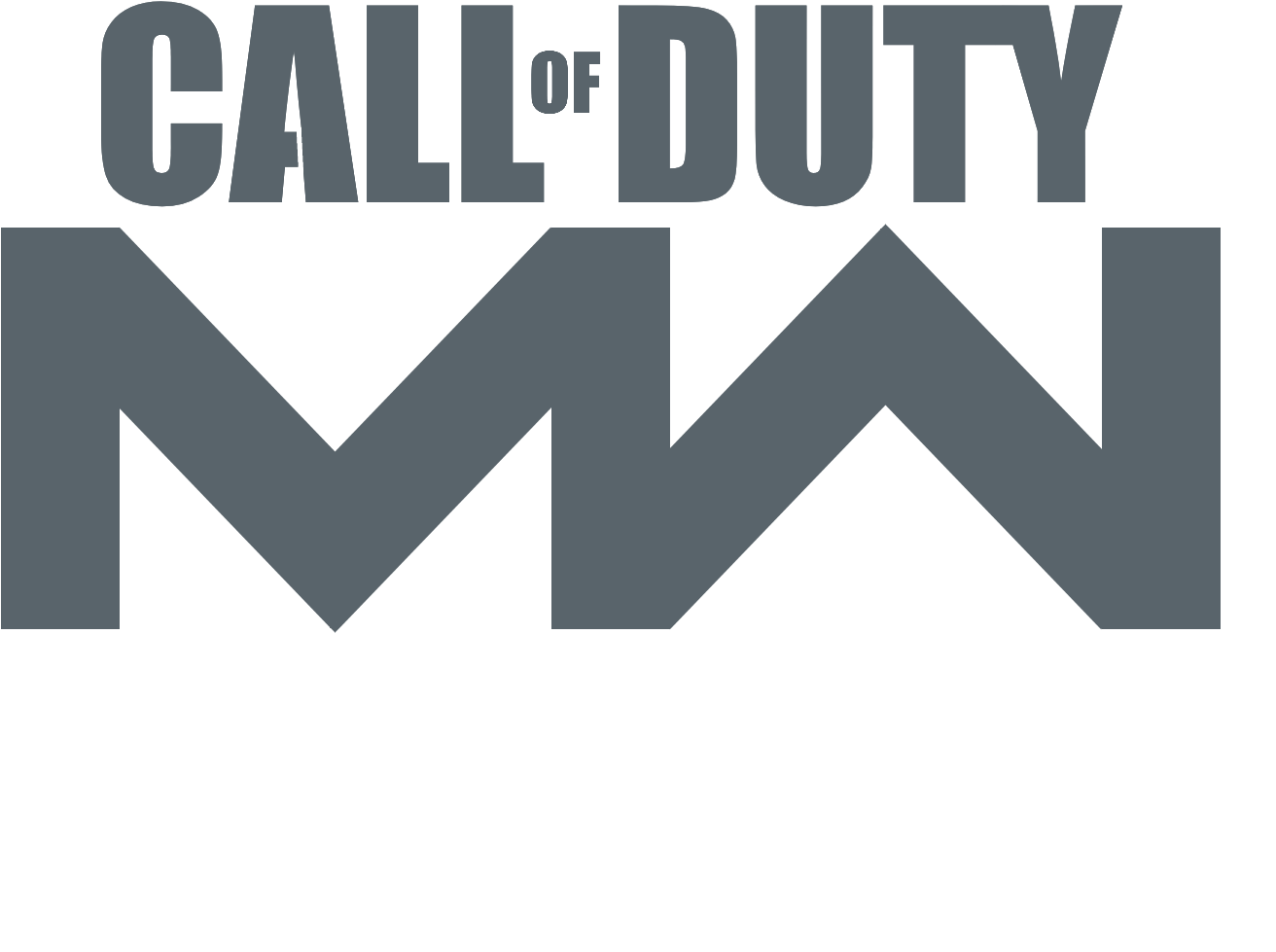 Callof Duty Modern Warfare Logo PNG Image