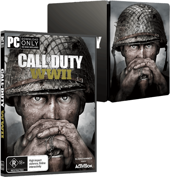 Callof Duty W W I I P C Game Cover PNG Image