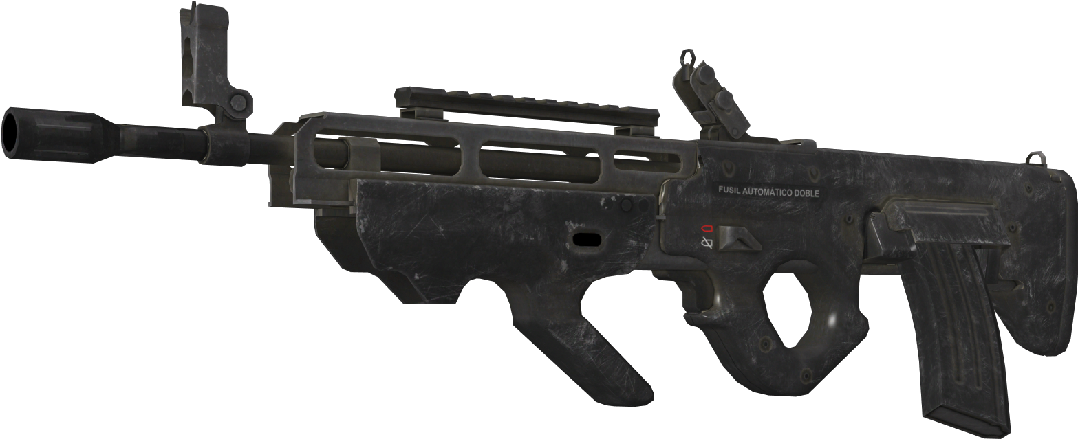 Callof Duty Weapon Render PNG Image