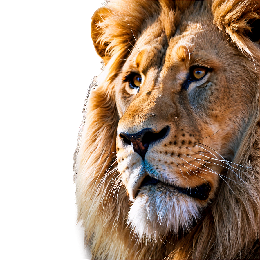 Calm Lion Face Png 06122024 PNG Image