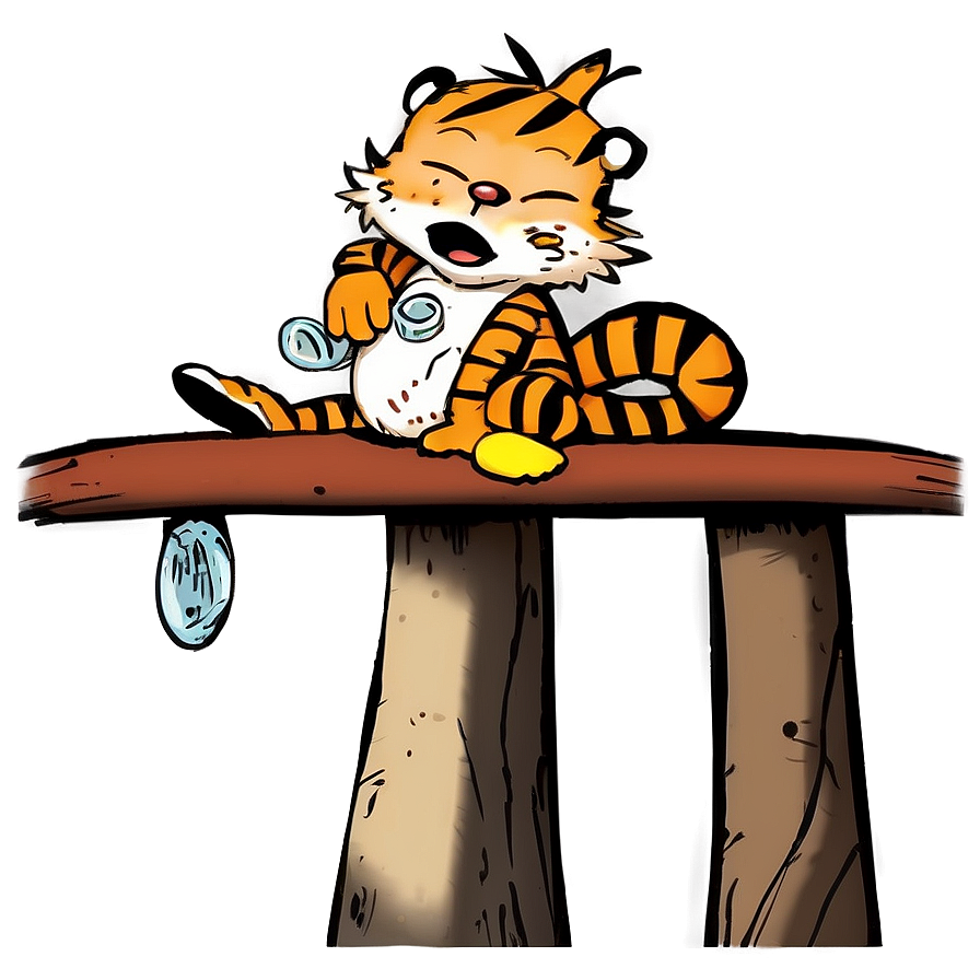 Calvin And Hobbes A PNG Image