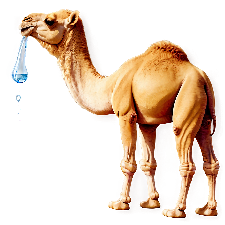 Camel Drinking Water Png Kdw PNG Image