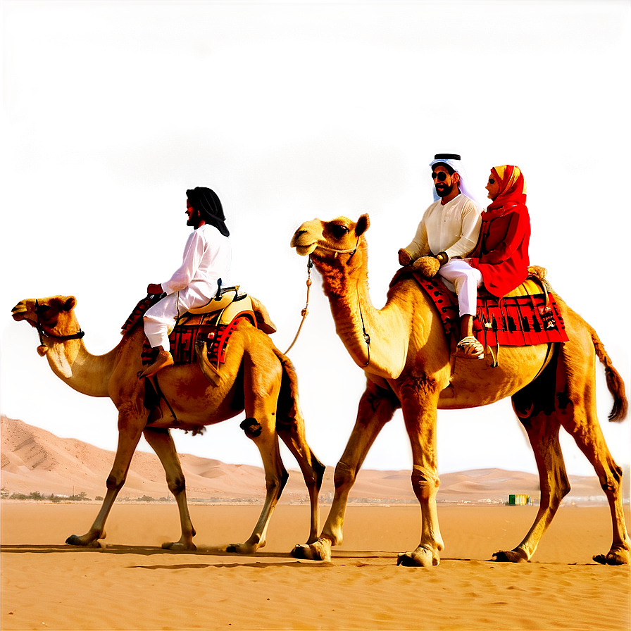 Camel Riding In Dubai Png Kub PNG Image