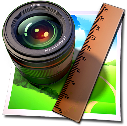 Camera Lens Ruler Graphic Design PNG Image