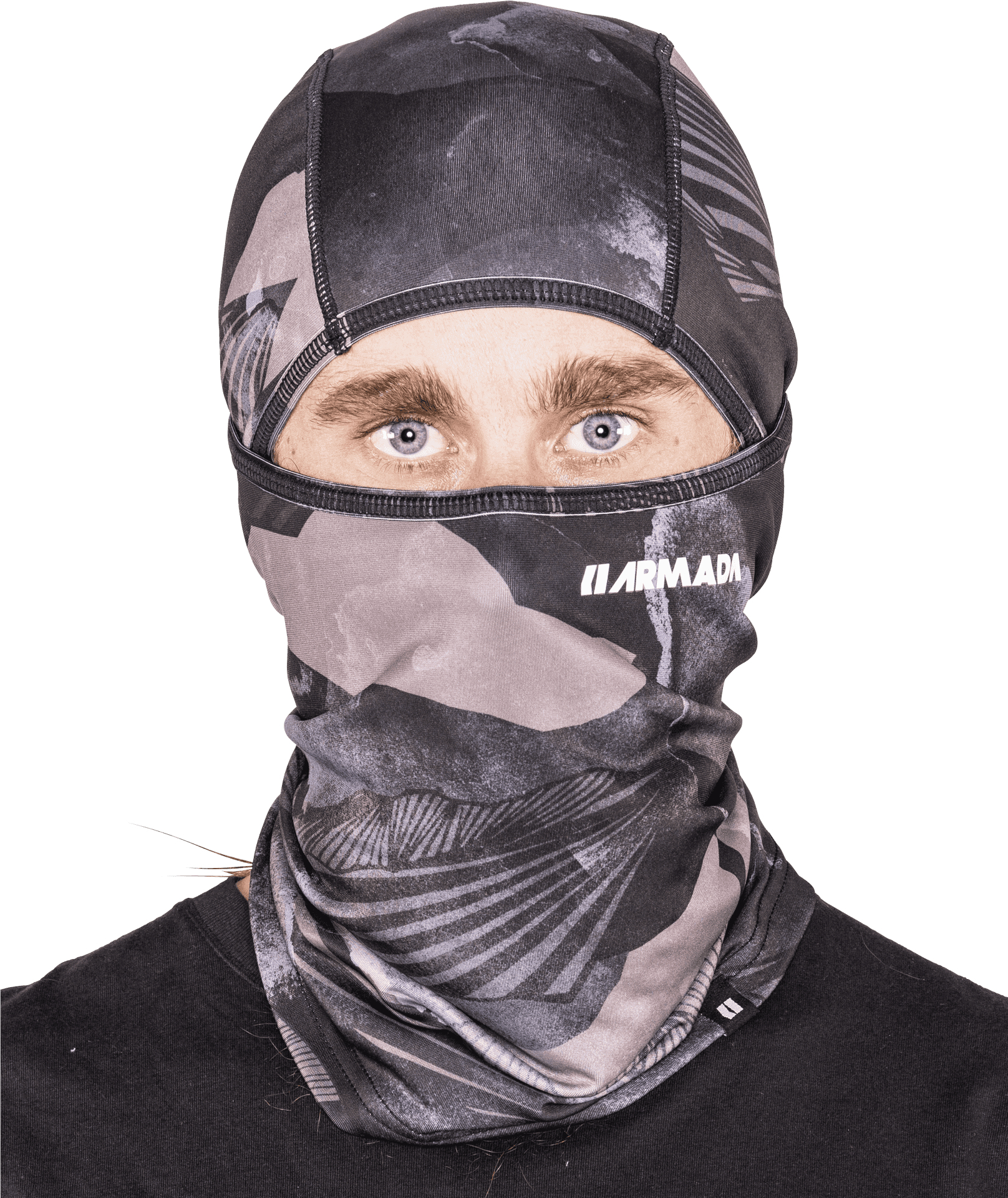 Camo Balaclava Man PNG Image