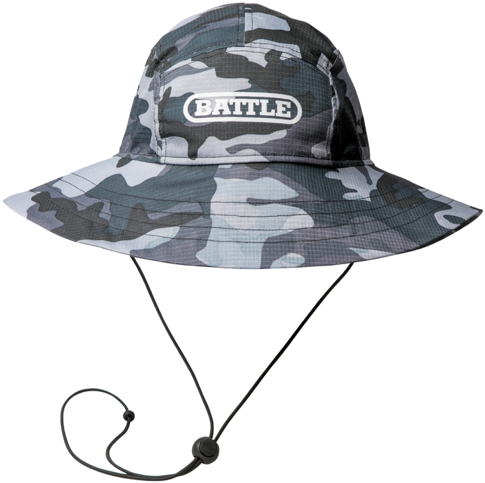 Camo Bucket Hatwith String PNG Image