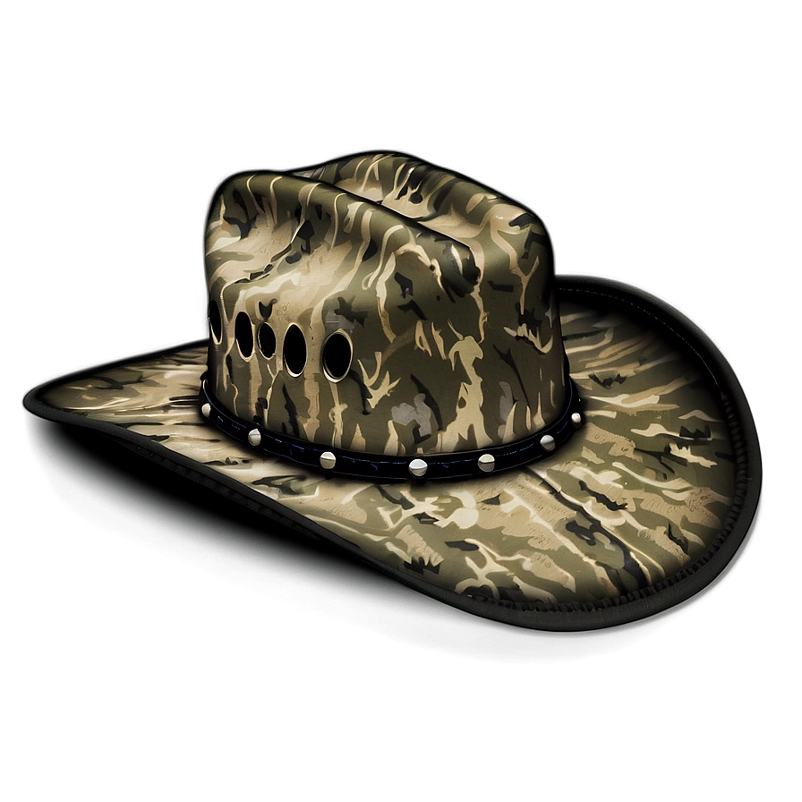 Camo Cowgirl Hat Png Jol PNG Image