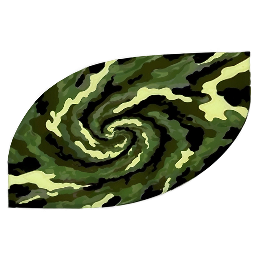 Camo Swirl Design Png 05062024 PNG Image