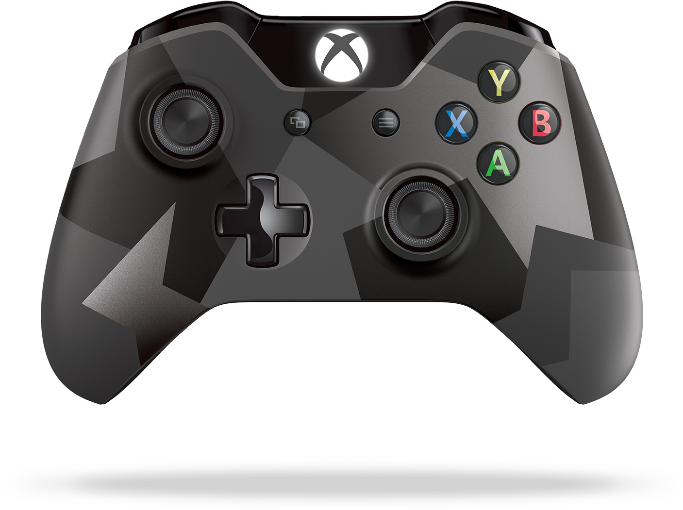 Camo Xbox One Controller PNG Image