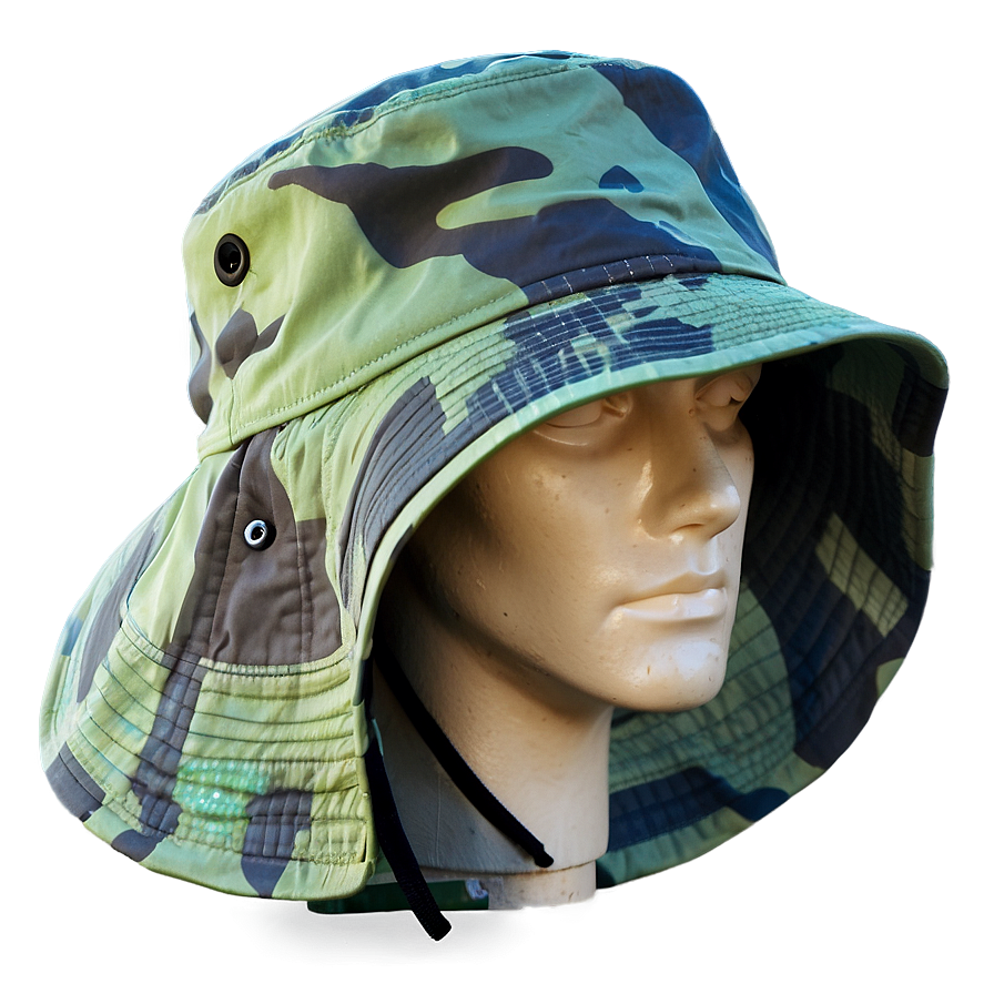 Camouflage Bucket Hat Png Oag PNG Image