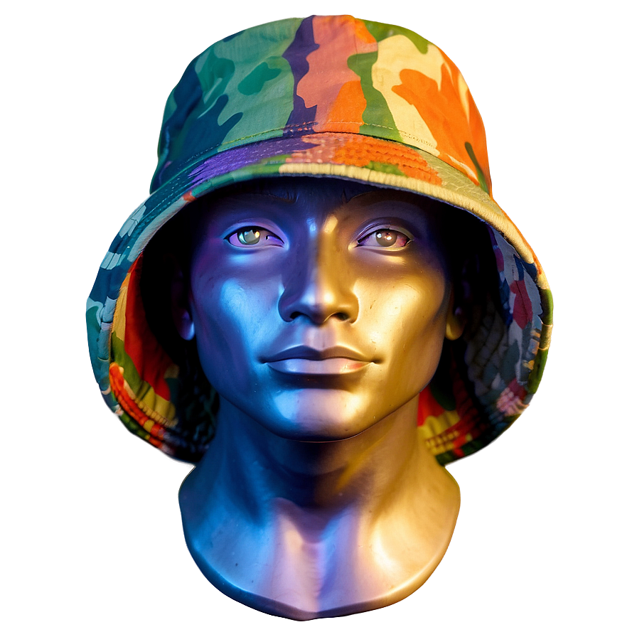 Camouflage Bucket Hat Png Syk PNG Image