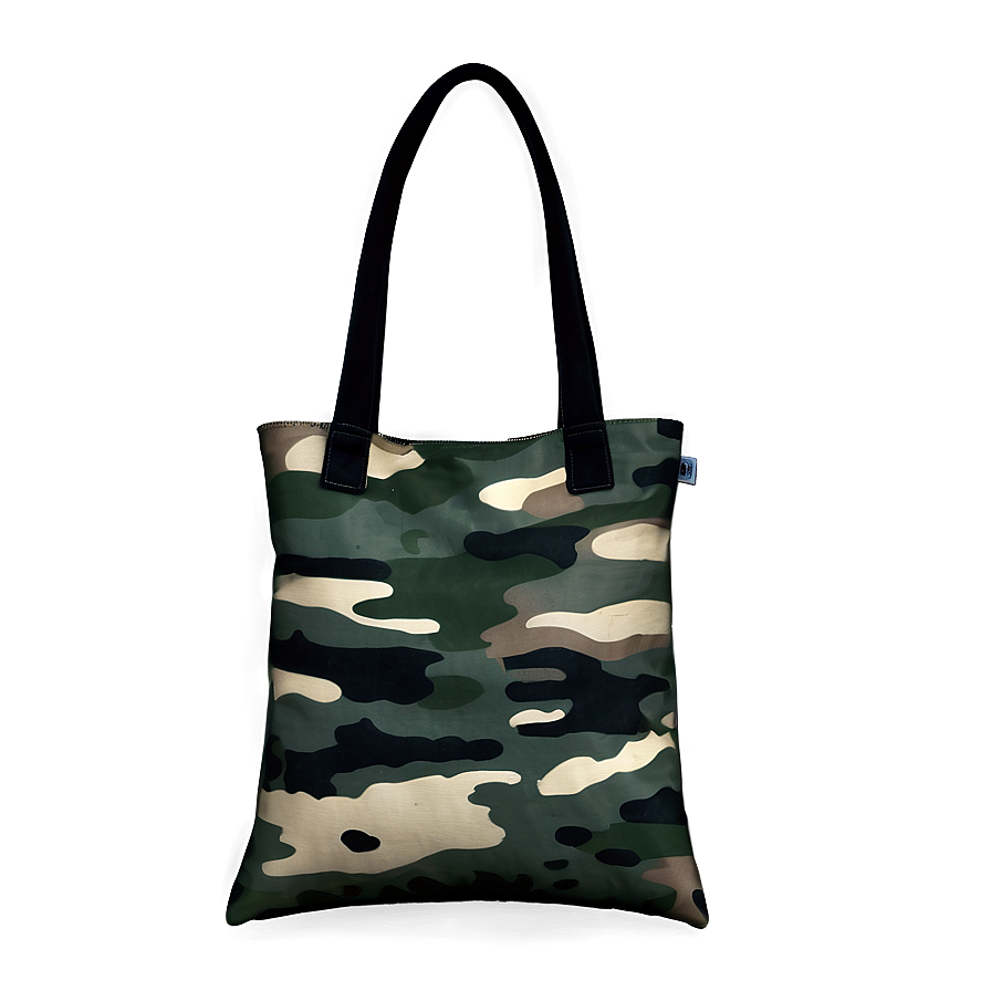 Camouflage Tote Bag Png 05252024 PNG Image