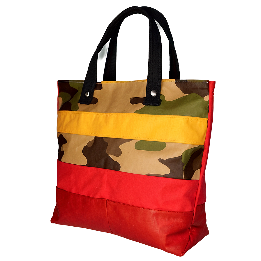 Camouflage Tote Bag Png 05252024 PNG Image