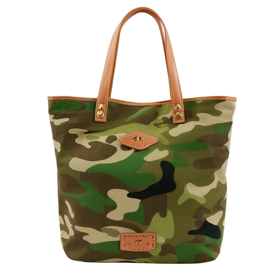 Camouflage Tote Bag Png 05252024 PNG Image