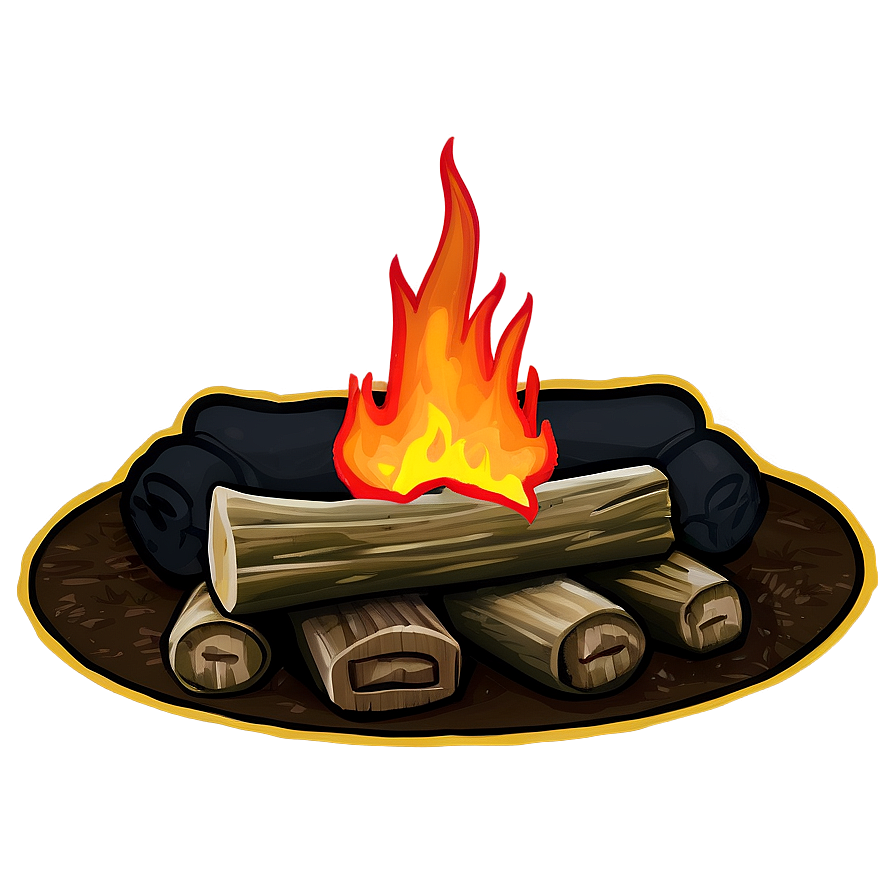 Campfire Circle Png 05242024 PNG Image