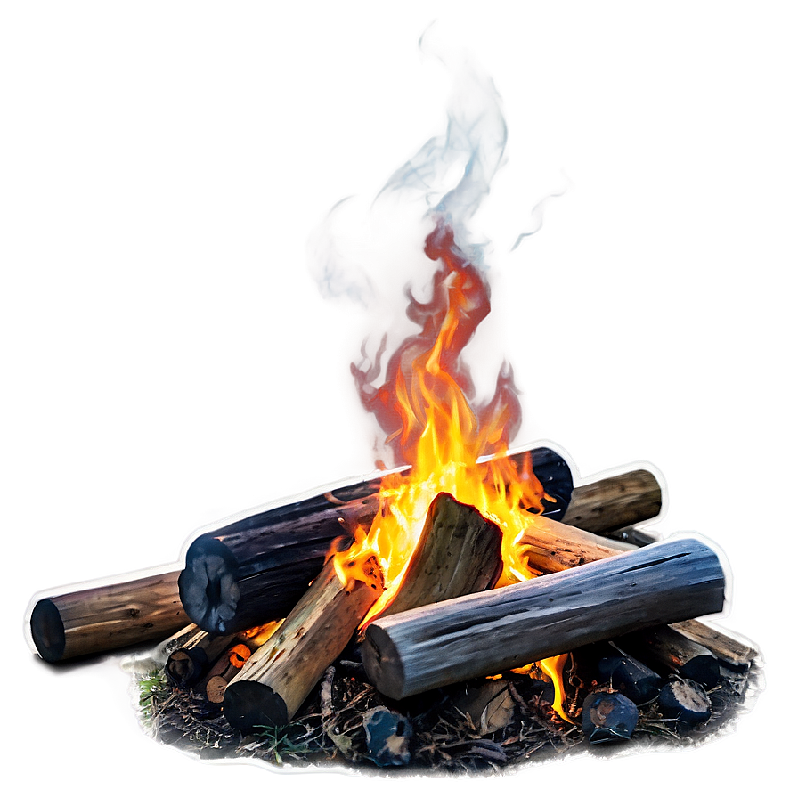 Campfire On Mountain Top Png Tcy PNG Image