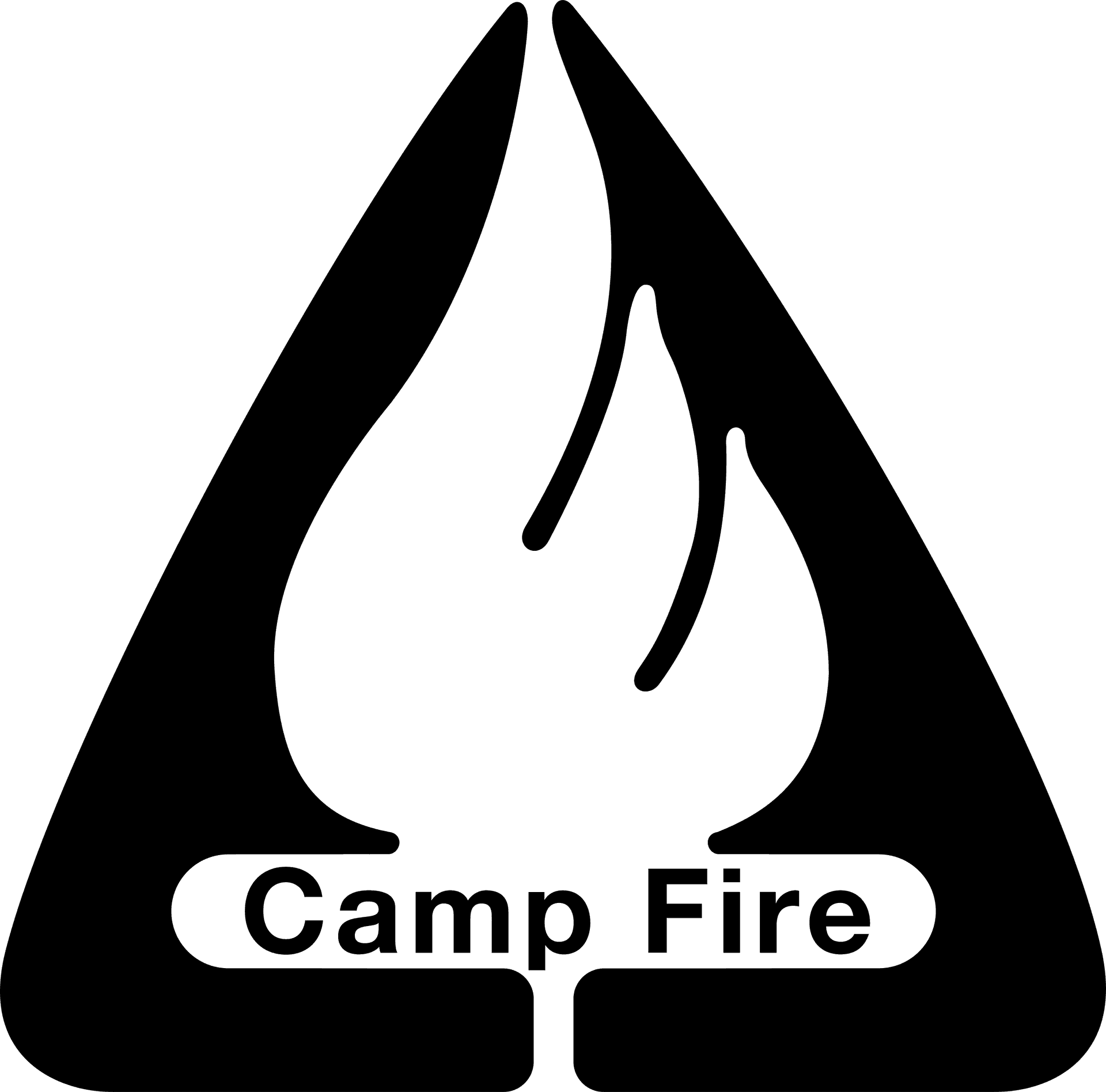 Campfire Vector Graphic PNG Image