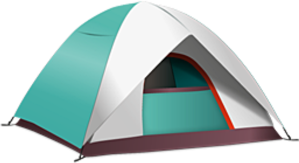 Camping Tent Illustration PNG Image