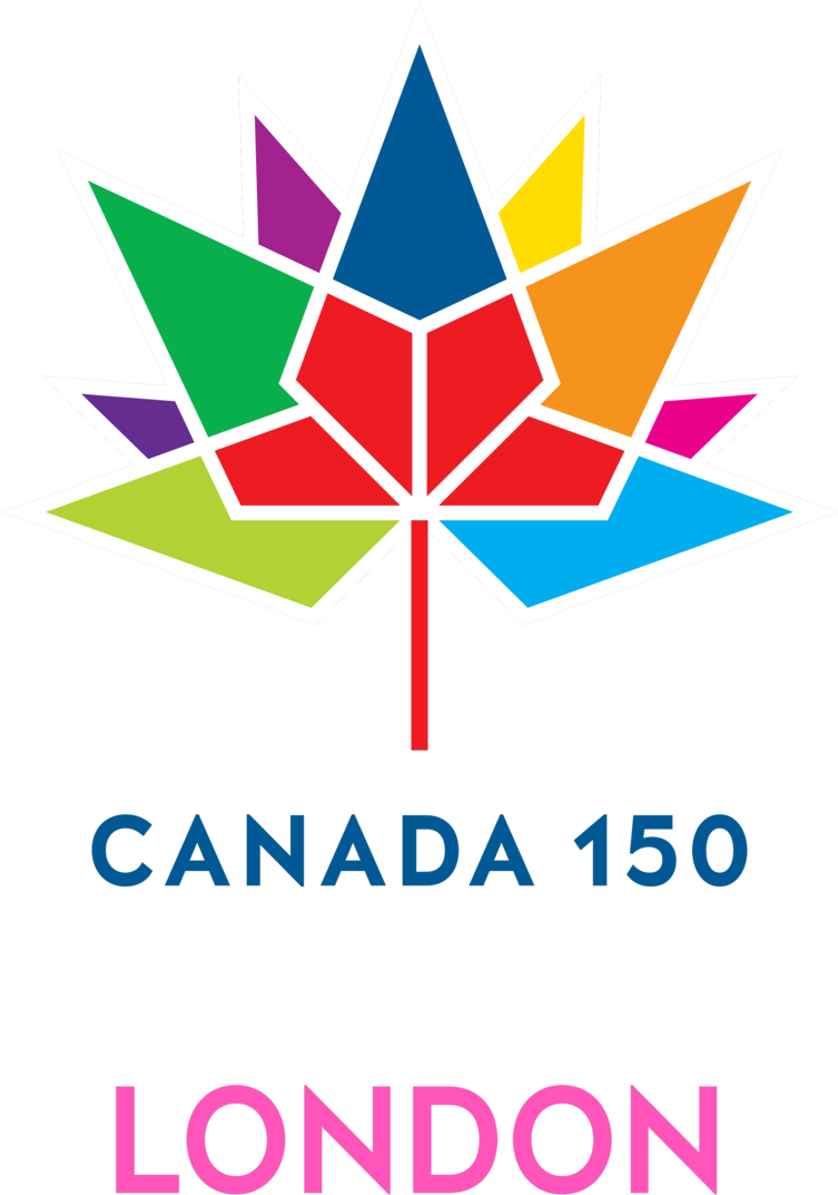 Canada150 London Celebration Logo PNG Image