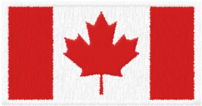 Canadian Flag Textured PNG Image