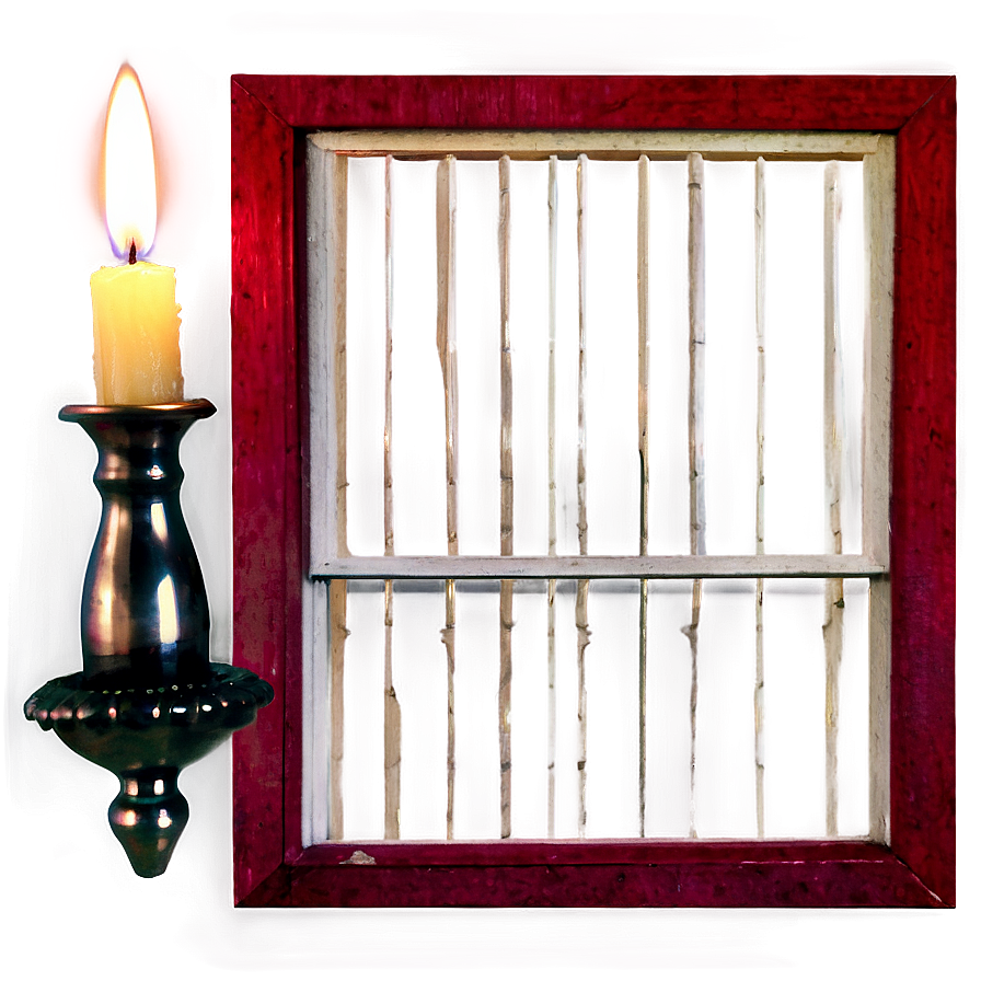 Candle In Window Png Pxm94 PNG Image