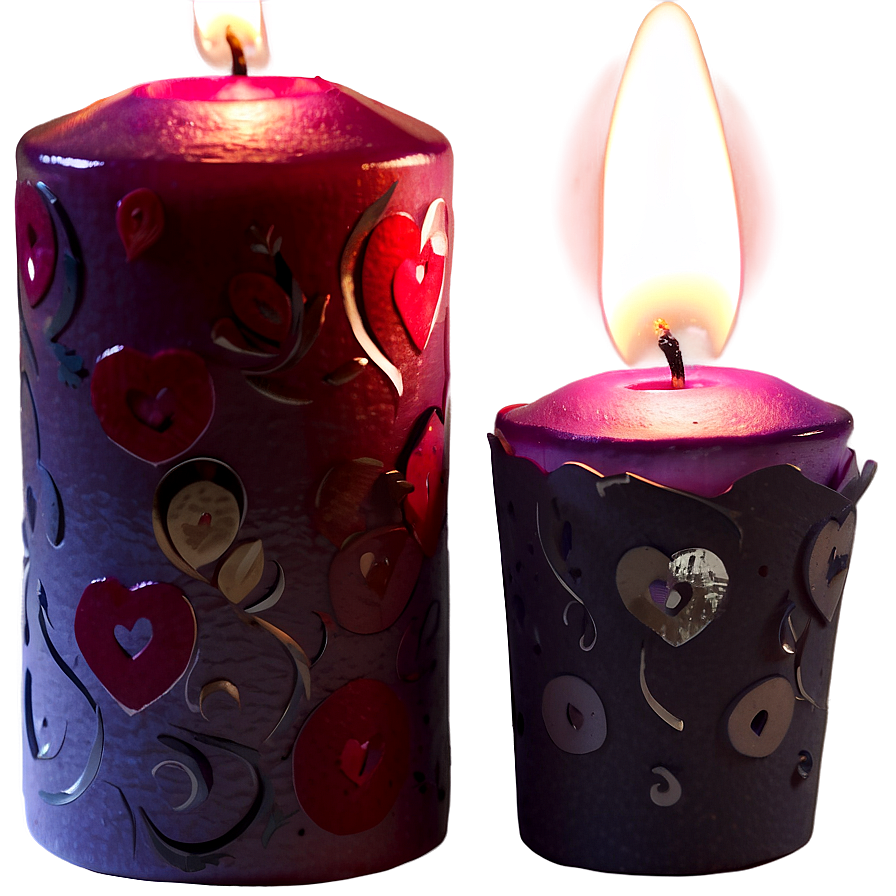 Candle Light Anniversary Dinner Png 2 PNG Image