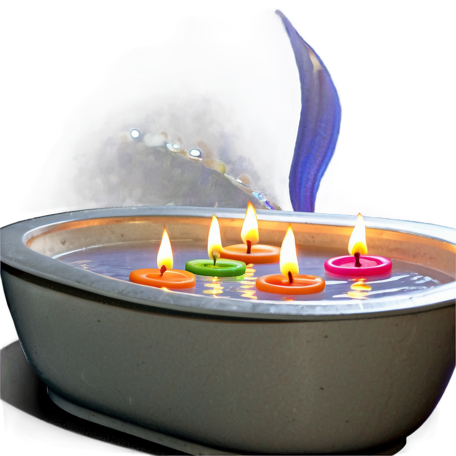 Candle Light Bath Png Cos46 PNG Image