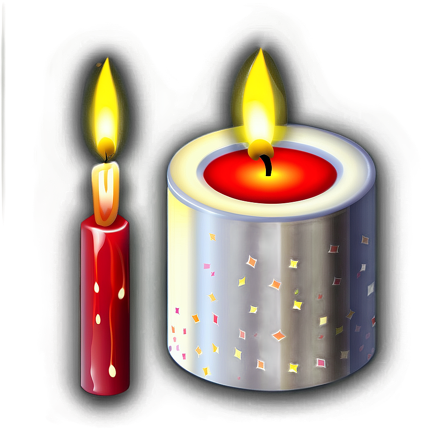 Candle Light Dinner Decoration Png 5 PNG Image