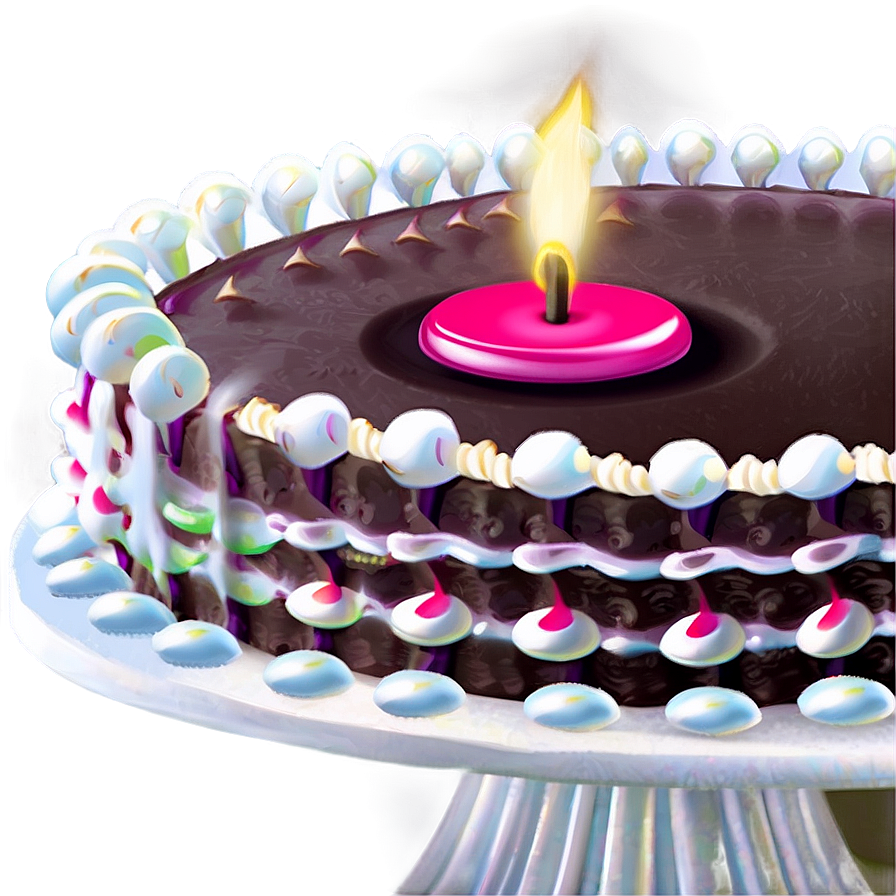 Candle On Cake Png Kdb PNG Image