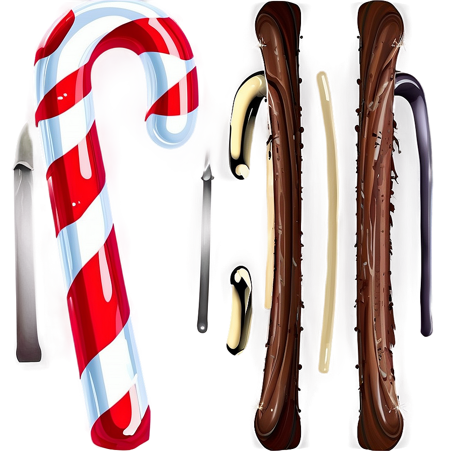 Candy Cane Christmas Decoration Png 06292024 PNG Image