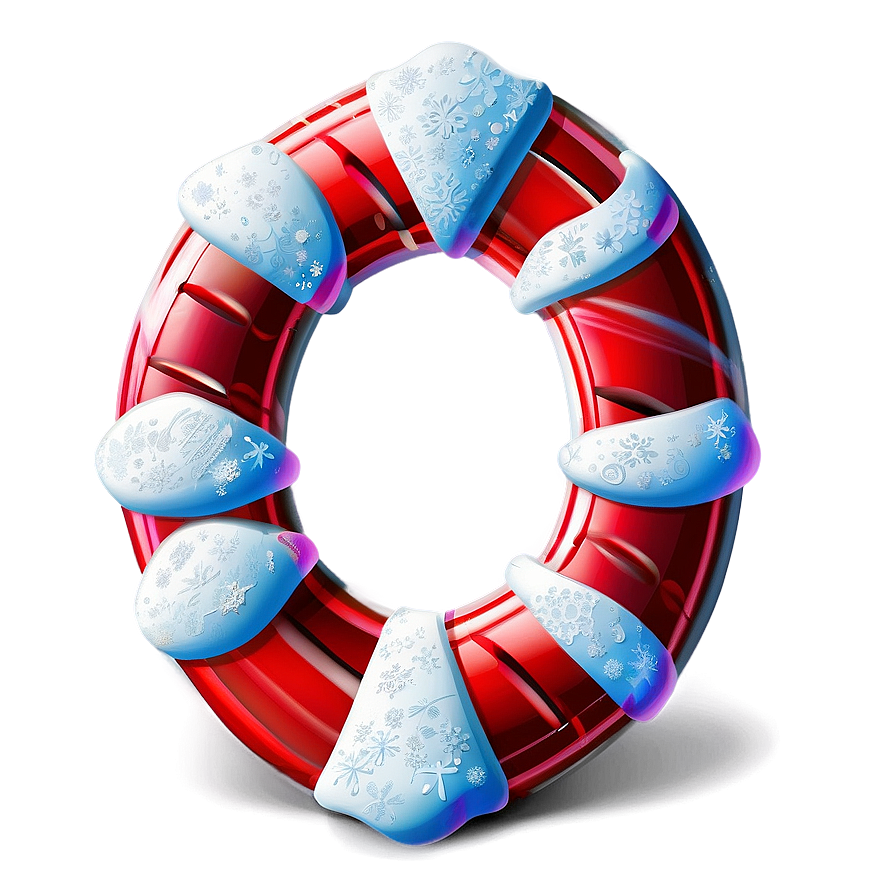 Candy Cane Frame Png Mrb PNG Image