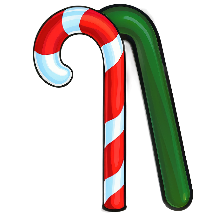 Candy Cane Swirl Png Gkc PNG Image