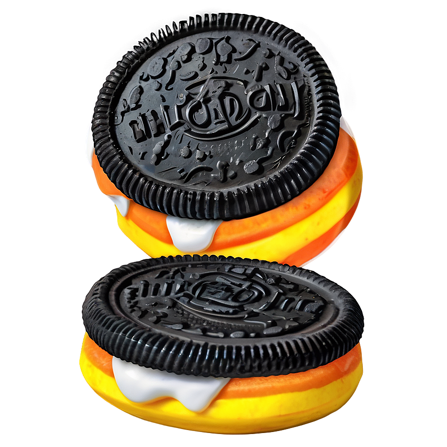 Candy Corn Oreo Halloween Special Png 19 PNG Image